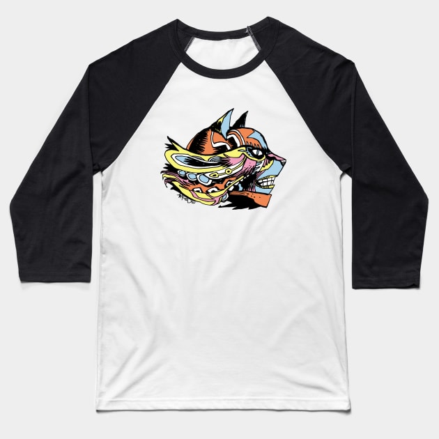 ASTRO TRAVELING Baseball T-Shirt by Jim Mahfood